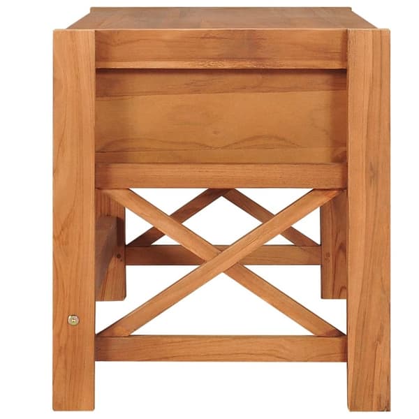 vidaXL TV-benk 100x40x45 cm teak