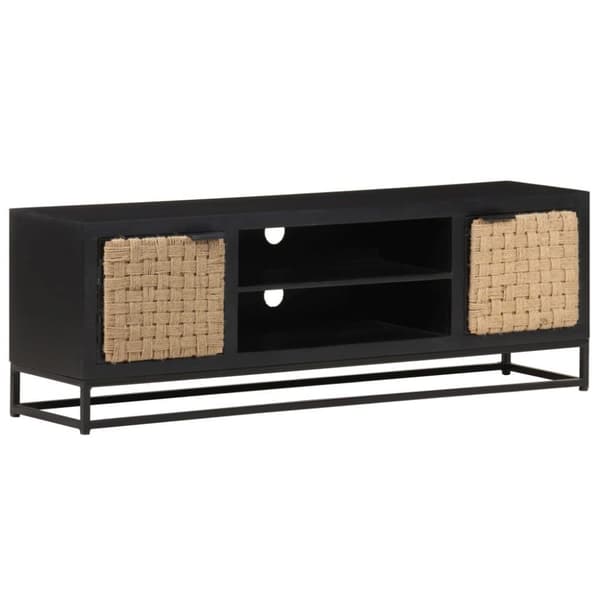 vidaXL tv-skab 120x30x40 cm massivt mangotræ
