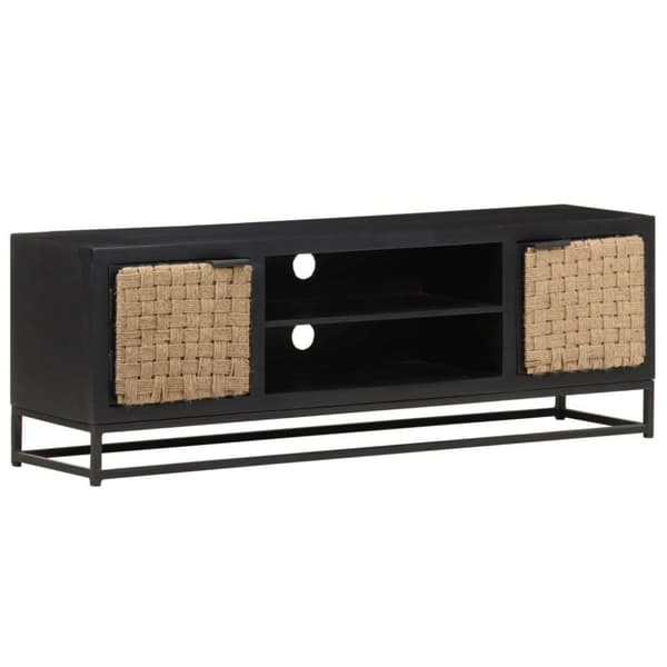 vidaXL tv-skab 120x30x40 cm massivt mangotræ