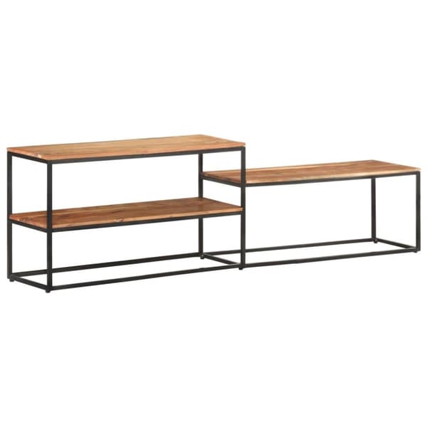 vidaXL TV-benk 180x30x50 cm heltre akasie