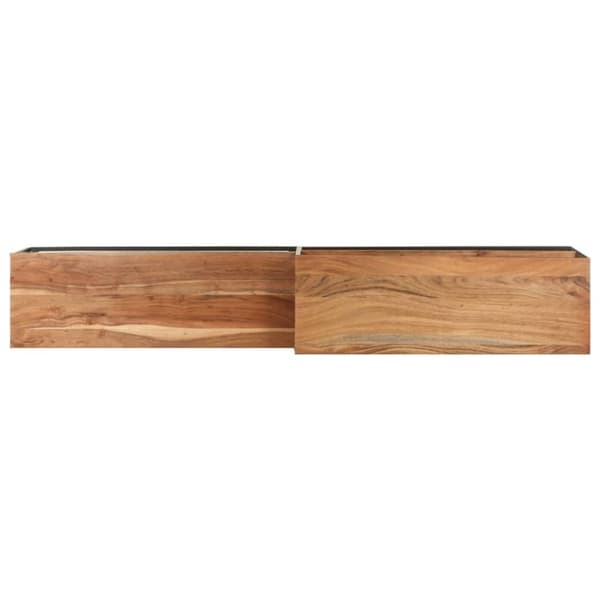 vidaXL TV-benk 180x30x50 cm heltre akasie
