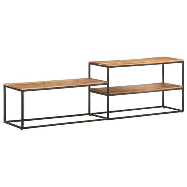 vidaXL TV-benk 180x30x50 cm heltre akasie
