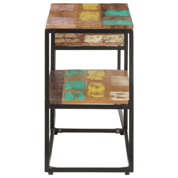vidaXL TV-benk 180x30x50 cm gjennvunnet heltre