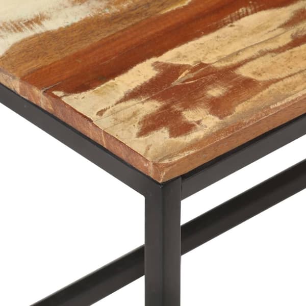 vidaXL TV-benk 180x30x50 cm gjennvunnet heltre