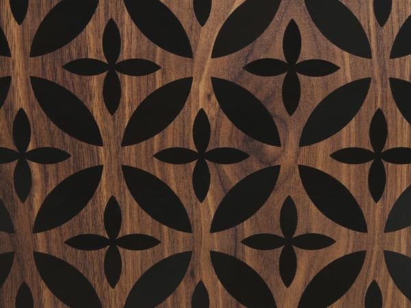 TV-taso tumma puu 45 x 40 x 140 cm MDF-levyä kaapeilla ja hyllyillä retro-tyyli