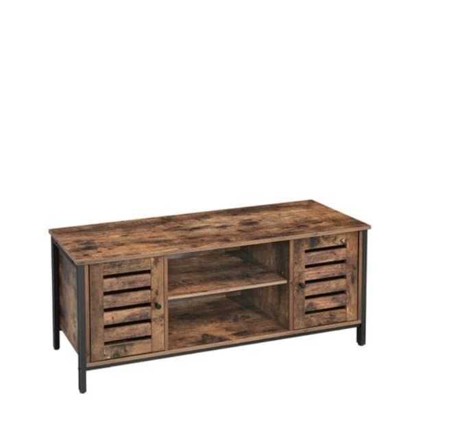 Segenn TV Möbler - TV skåp - TV Lowboard - TV bord - TV möbler - Vintage - Brown - Metal - 110 x 40 x 50