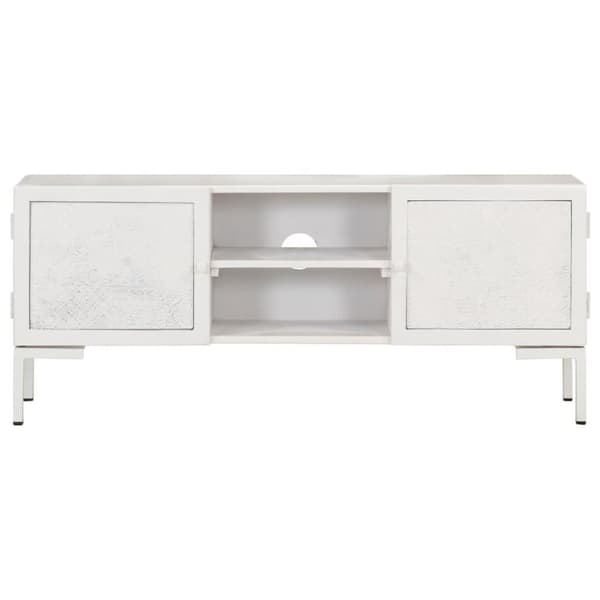 vidaXL tv-skab 115x30x46 cm massivt mangotræ