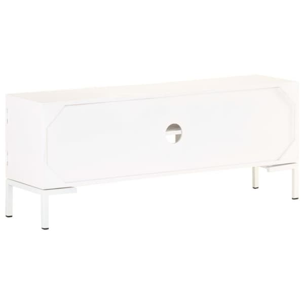 vidaXL tv-skab 115x30x46 cm massivt mangotræ