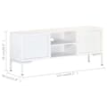 Miniatyrbillede 9 af 10: vidaXL tv-skab 115x30x46 cm massivt mangotræ
