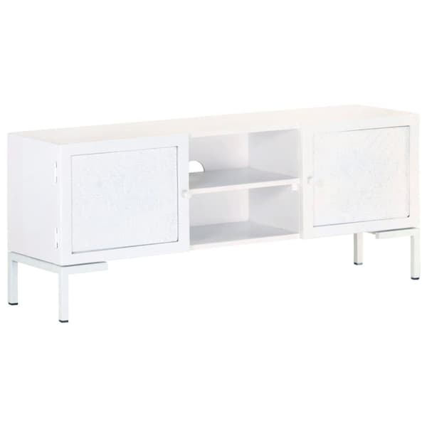 vidaXL tv-skab 115x30x46 cm massivt mangotræ