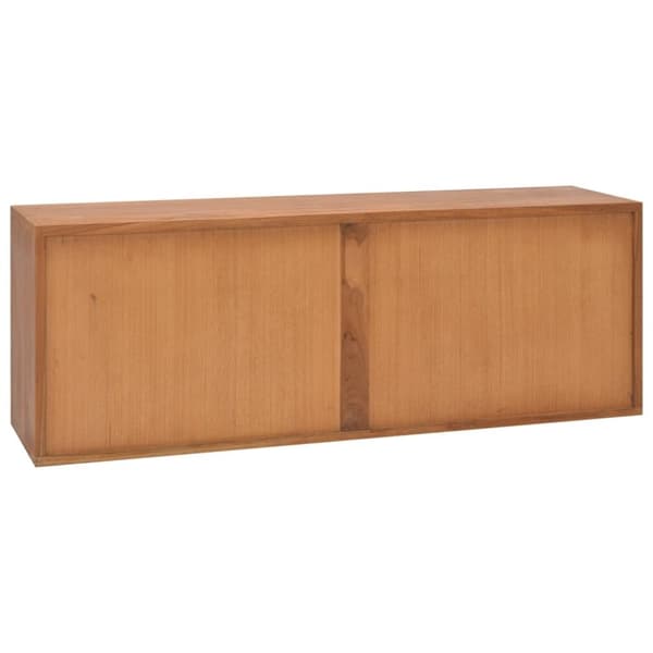 vidaXL TV-taso 110x30x40 cm täysi tiikki