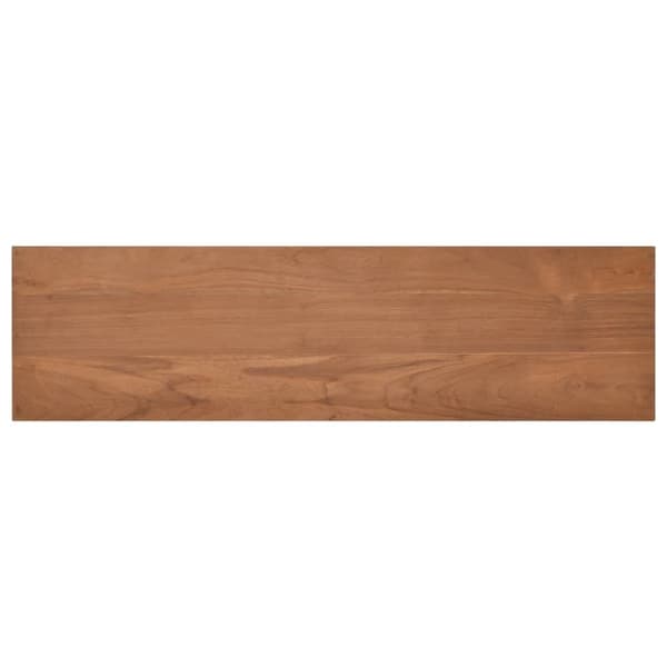 vidaXL TV-taso 110x30x40 cm täysi tiikki