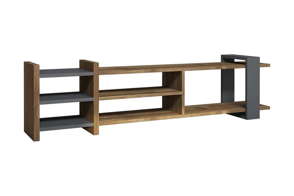 TALERYD TV-Bänk 156 cm Brun/Grå