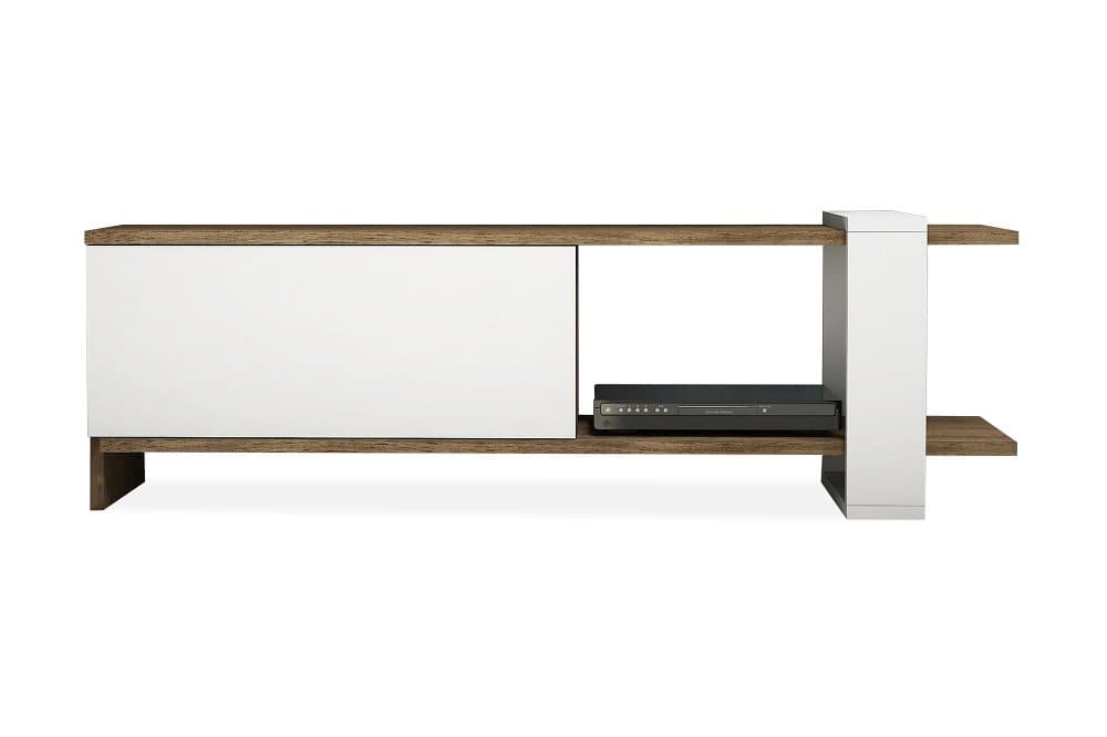 TALERYD TV-Bänk 120 cm Brun/Vit