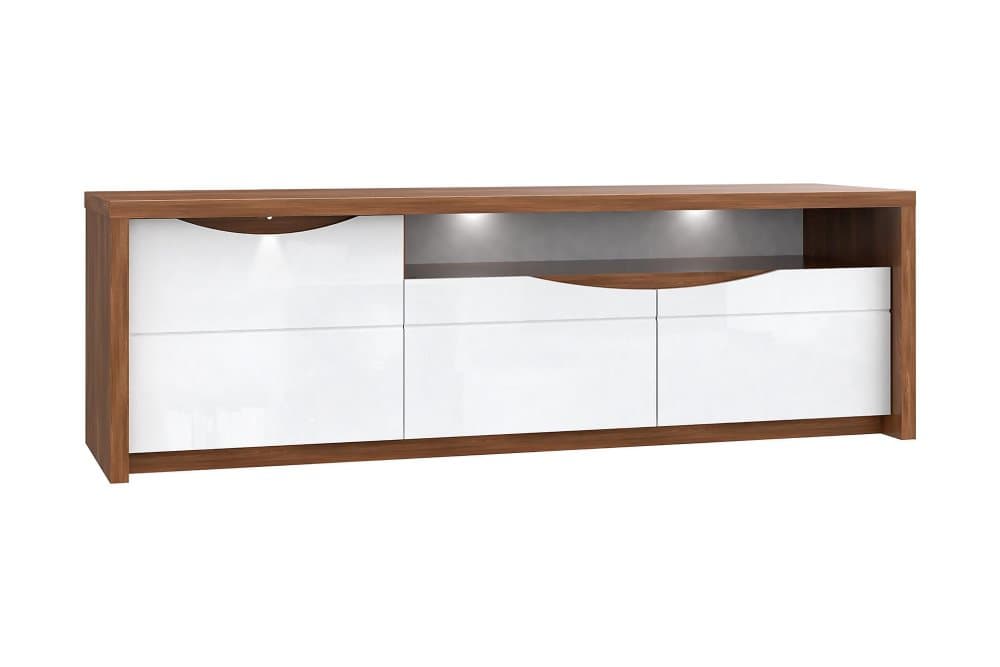 ARIEYANA TV-Bänk 189 cm Brun/Vit