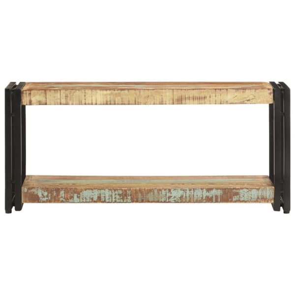 vidaXL TV-benk 90x30x40 cm gjenvunnet heltre