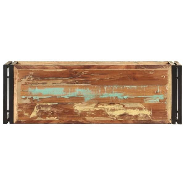 vidaXL TV-benk 90x30x40 cm gjenvunnet heltre