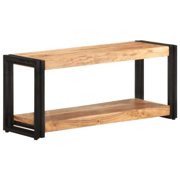 vidaXL TV-benk 90x30x40 cm heltre akasie