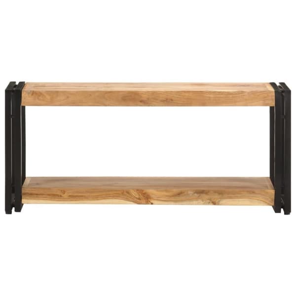 vidaXL TV-benk 90x30x40 cm heltre akasie