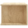 Miniatyrbilde 9 av 11: vidaXL TV-benk med LED-lys sonoma eik 90x39x30 cm
