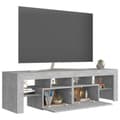 Pikkukuva 7 / 11: vidaXL TV-taso LED-valoilla betoninharmaa 140x36,5x40 cm