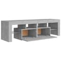 Pikkukuva 9 / 11: vidaXL TV-taso LED-valoilla betoninharmaa 140x36,5x40 cm