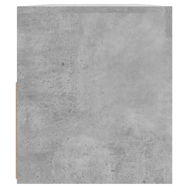 vidaXL TV-taso LED-valoilla betoninharmaa 90x35x40 cm