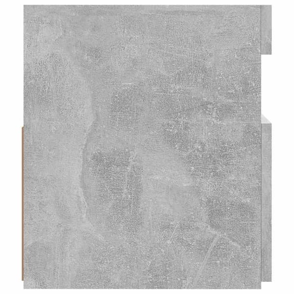 vidaXL TV-taso LED-valoilla betoninharmaa 120x35x40 cm