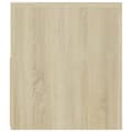Miniatyrbillede 10 af 11: vidaXL tv-bord med LED-lys 120x35x40 cm sonoma-eg