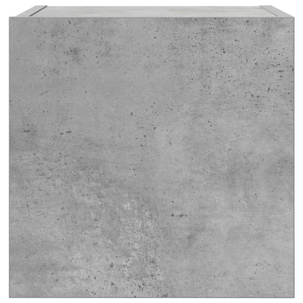 vidaXL væghængt tv-skab 30,5x30x30 cm betongrå