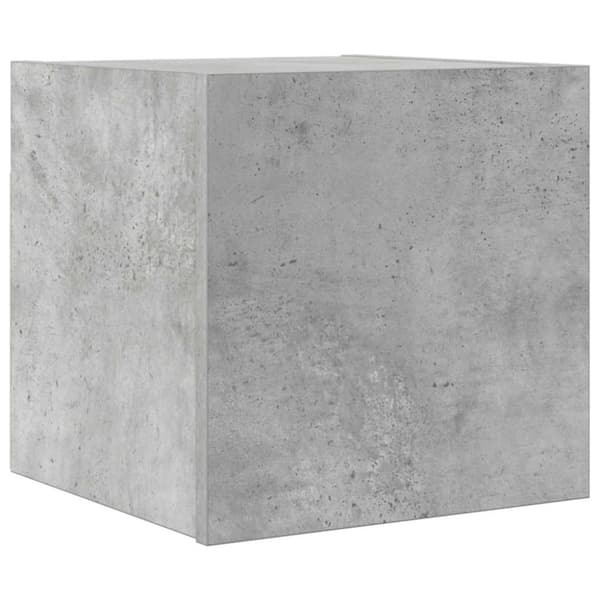 vidaXL væghængt tv-skab 30,5x30x30 cm betongrå
