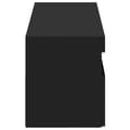 Miniatyrbilde 9 av 11: vidaXL TV-benker med LED-lys 2 stk svart 60x35x40 cm