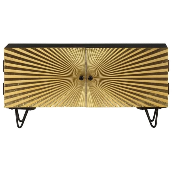 vidaXL TV-kaappi 90x30x45 cm täysi mangopuu