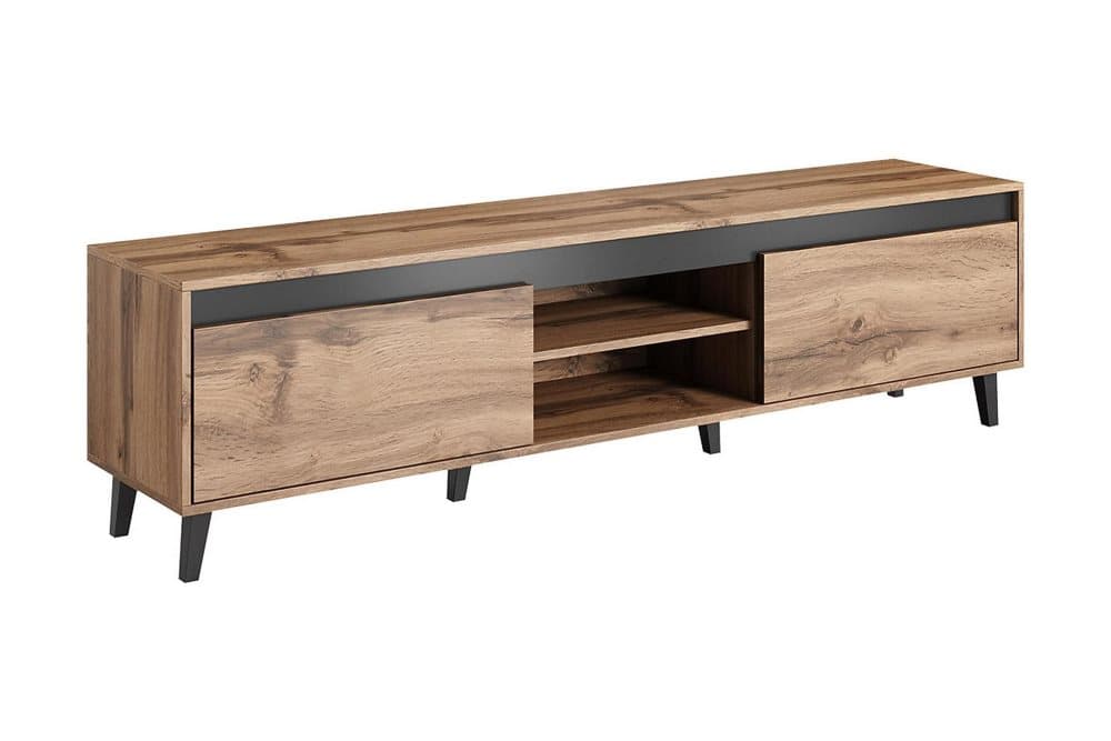 HELGESTA Tv-bänk 170 cm Natur/Antracit