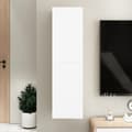 Miniatyrbilde 3 av 11: vidaXL TV-benk hvit 30,5x30x110 cm sponplate