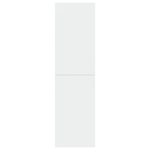 vidaXL TV-benk hvit 30,5x30x110 cm sponplate