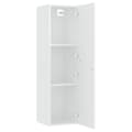 Miniatyrbillede 6 af 11: vidaXL tv-bord 30,5x30x110 cm konstrueret træ hvid