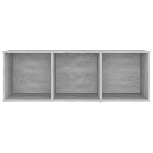 vidaXL TV-skåp 2 st betonggrå 107x35x37 cm spånskiva