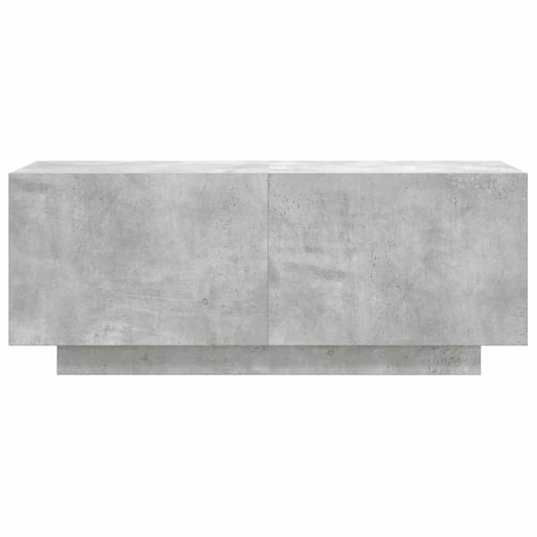 vidaXL TV-benk betonggrå 100x35x40 cm konstruert tre