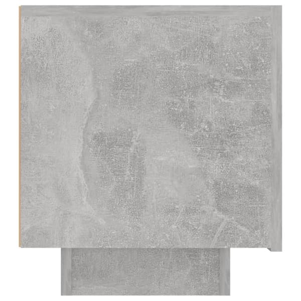 vidaXL TV-benk betonggrå 100x35x40 cm konstruert tre