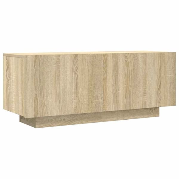 vidaXL TV-skåp sonoma-ek 100x35x40 cm konstruerat trä