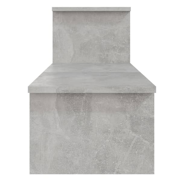 vidaXL TV-benk betonggrå 180x30x43 cm sponplate
