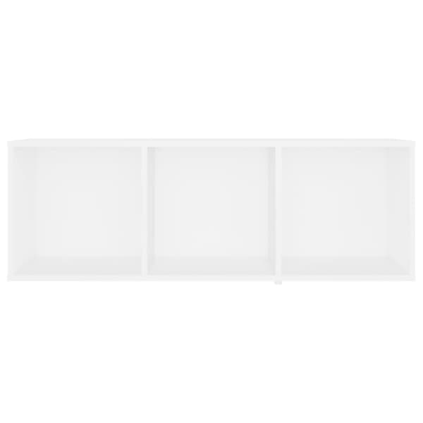 vidaXL TV-skåp 3 delar vit 107x35x37 cm spånskiva