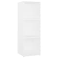 Miniatyrbillede 7 af 9: vidaXL tv-skabe 2 stk. 107x35x37 cm spånplade hvid