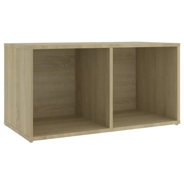 vidaXL tv-skabe 2 stk. 72x35x36,5 cm konstrueret træ sonoma-eg