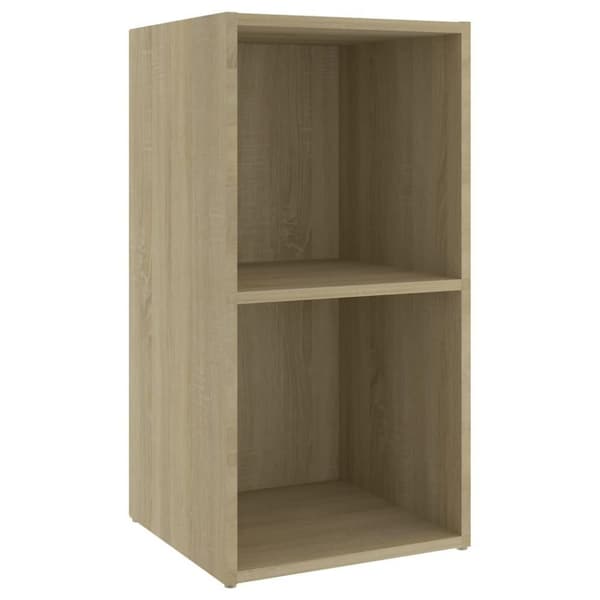 vidaXL tv-skabe 2 stk. 72x35x36,5 cm konstrueret træ sonoma-eg