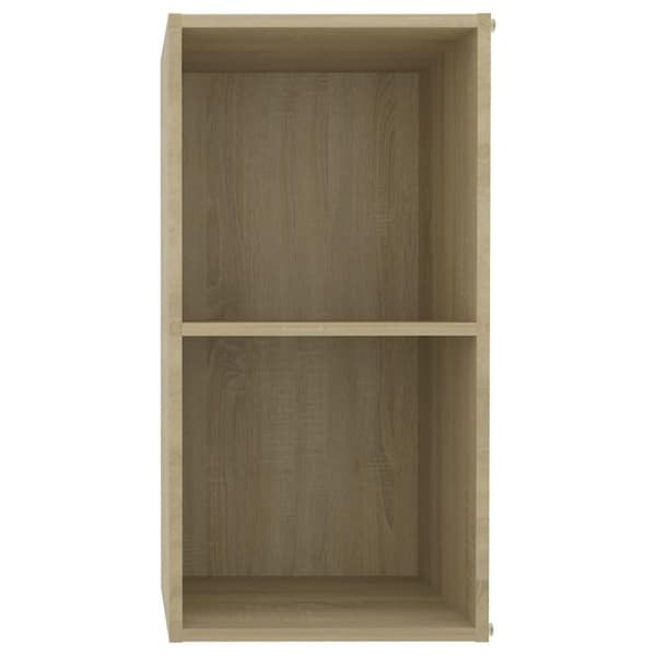 vidaXL tv-skabe 2 stk. 72x35x36,5 cm konstrueret træ sonoma-eg