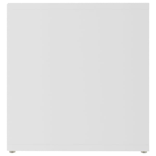 vidaXL TV-skåp 2 delar vit 72x35x36,5 cm spånskiva