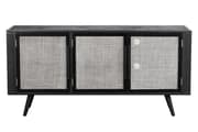 Nordic Mindi Rattan TV Dresser 3 Doors