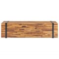 Miniatyrbilde 3 av 8: vidaXL TV-benk 110x30x32,5 cm heltre teak